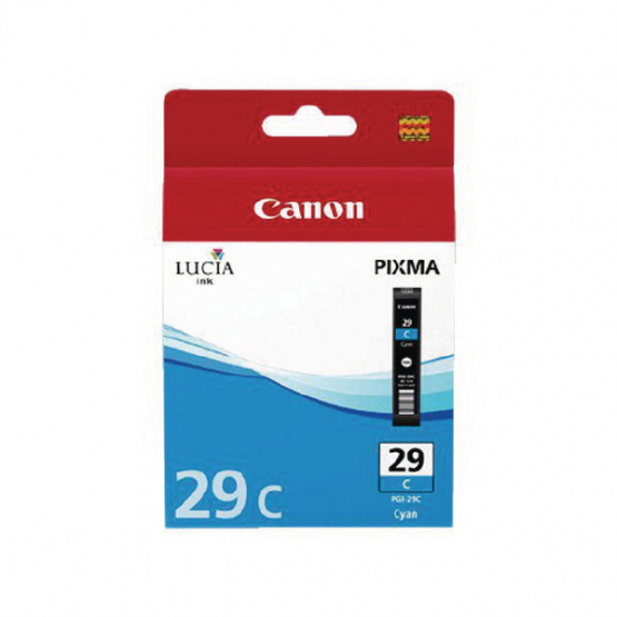 Canon PGI-29C Cyan Ink Cartridge (4873B001) 